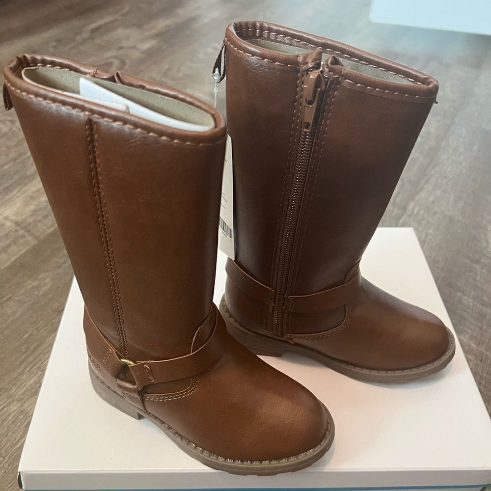 Carter's Liat Girls' High-Shaft Riding Boots-Size 8